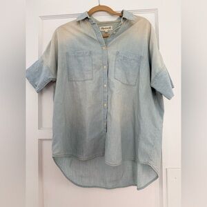Madewell Chambray Button Down M